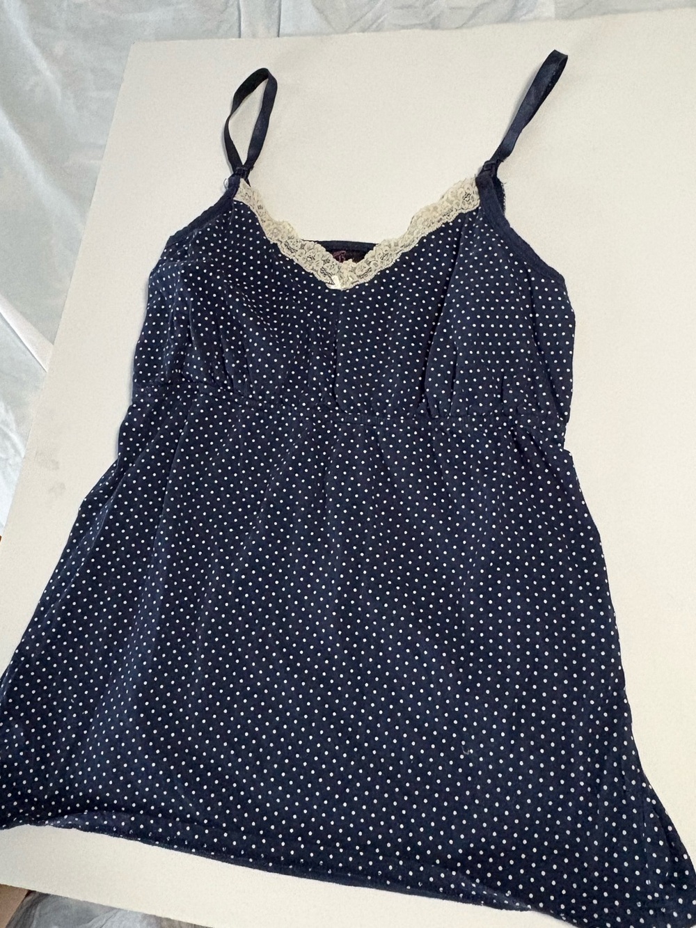 Oh Baby by motherhood nursing polka dot tank M